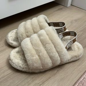 UGG Little & Big Girl Fluff Yeah Slides